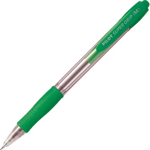 [119979] BOLÍGRAFO PILOT SUPER GRIP VERDE