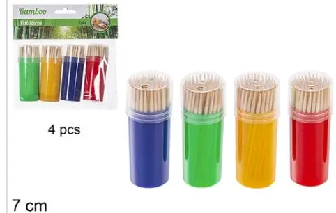[70053] PALILLEROS DE BAMBU EN BOTE 4×200 UDS