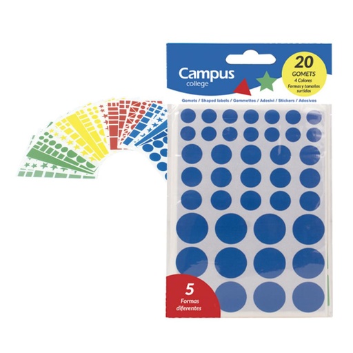 [630607] GOMETS CAMPUS FIGURAS SURTIDO