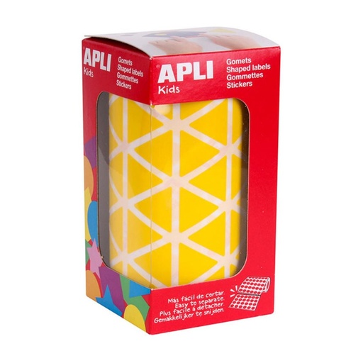[649991] GOMETS APLI TRIANGULO 20,0 AMARILLO ROLLO