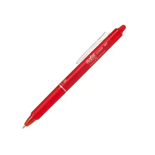 [119566] BOLÍGRAFO BORRABLE PILOT FRIXION CLICKER ROJO