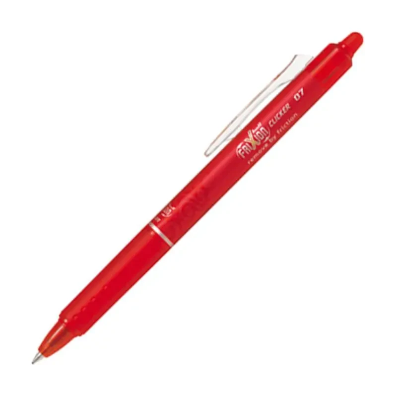 [119566] BOLÍGRAFO BORRABLE PILOT FRIXION CLICKER ROJO