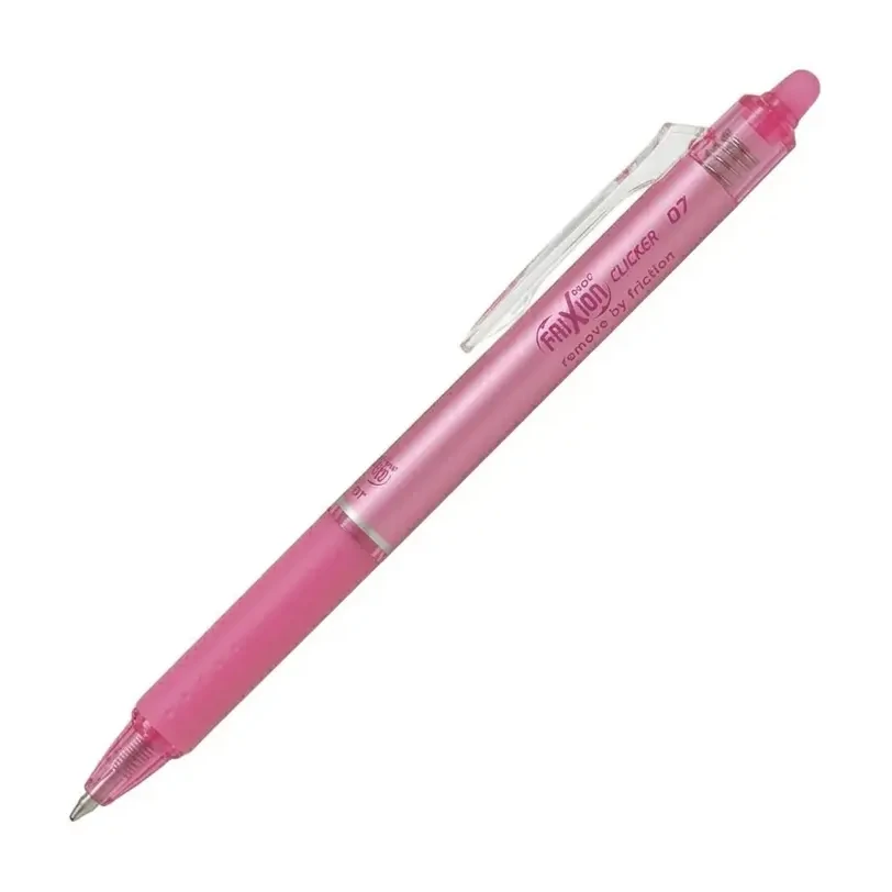 [081066] BOLÍGRAFO BORRABLE PILOT FRIXION CLICKER ROSA