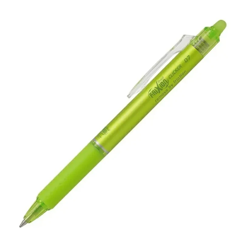 [081068] BOLÍGRAFO BORRABLE PILOT FRIXION CLICKER VERDE LIMA