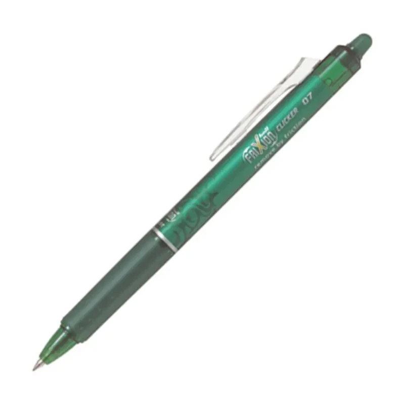 [119265] BOLÍGRAFO BORRABLE PILOT FRIXION CLICKER VERDE
