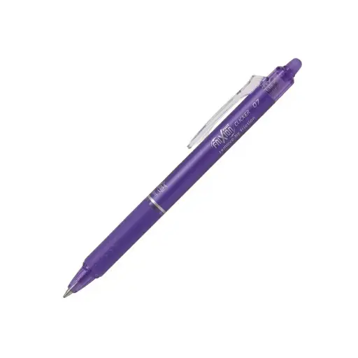 [081067] BOLÍGRAFO BORRABLE PILOT FRIXION CLICKER VIOLETA