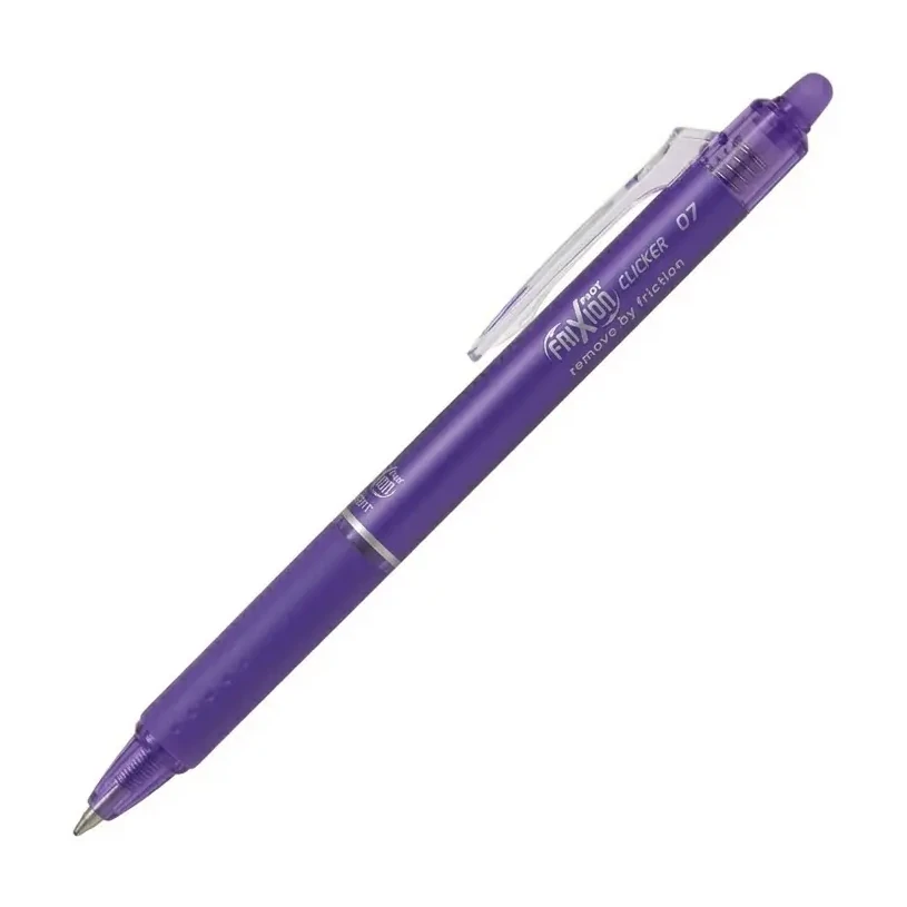 [081067] BOLÍGRAFO BORRABLE PILOT FRIXION CLICKER VIOLETA