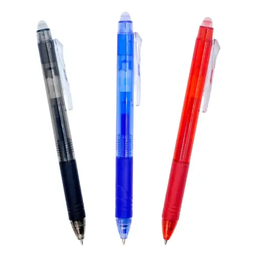 [120250] BOLÍGRAFO RAYLU IGNITE BORRABLE SURTIDO BOLSA 3 COLORES