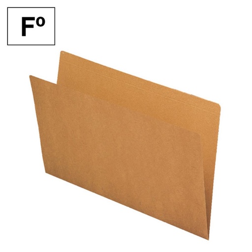 [180002] SUBCARPETA 170GR FOLIO KRAFT MARRON ECO 