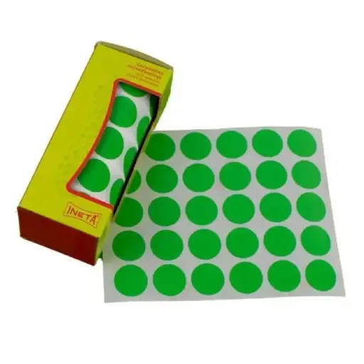 [825569] GOMETS INETA CÍRCULO MEDIANO VERDE – ROLLO 2688 UDS