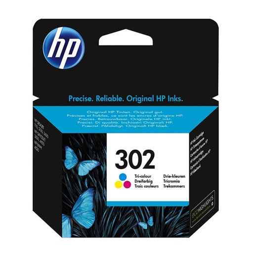 [165977] HP  OFFICEJET 3636/3830/3832 ALL-IN-ONE Nº302 C.TRICOLOR- F6U65AE