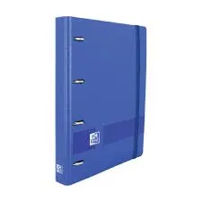 CARPEBLOC 4 ANILLAS OXFORD A4+ POLYFOAM AZUL
