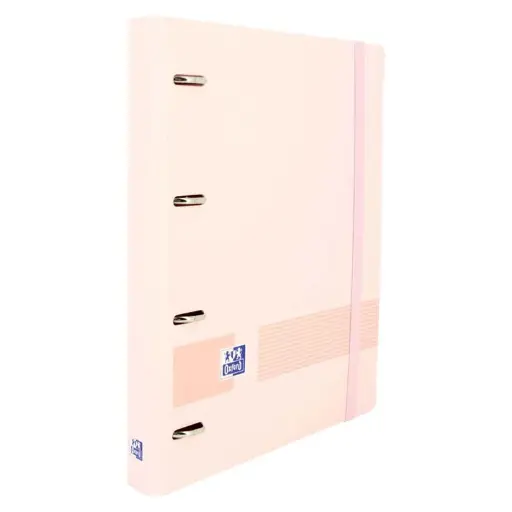 [650149] CARPEBLOC 4 ANILLAS OXFORD A4+ POLYFOAM ROSA CHICLE