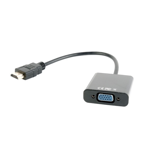 [120482] ADAPTADOR HDMI (M) A VGA (H) AUDIO 3,5MM GEMBIRD 