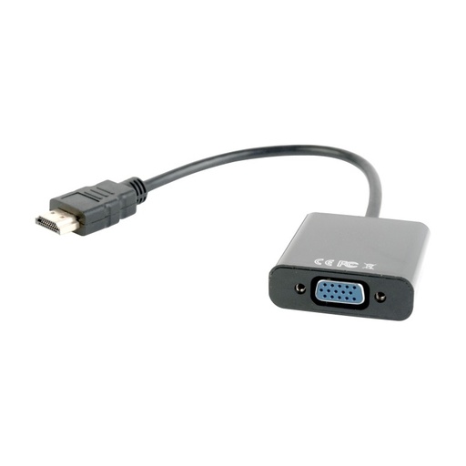 [120482] ADAPTADOR HDMI (M) A VGA (H) AUDIO 3,5MM GEMBIRD 