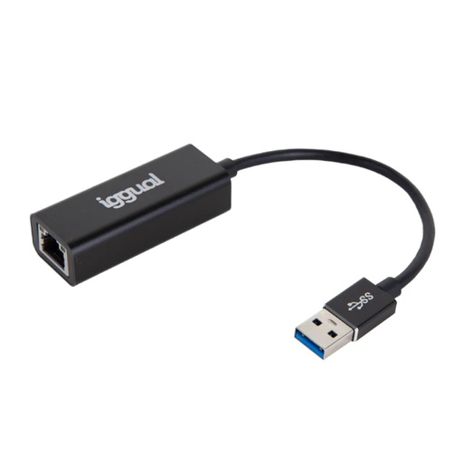 [800340] ADAPTADOR IGGUAL USB-A A RJ45