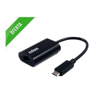 [164004] ADAPTADOR USBC A RJ45 GIGABIT NILOX