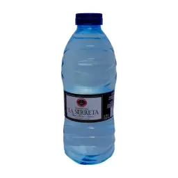 BOTELLA 0,50CL AGUA MINERAL NATURAL LA SERRETA