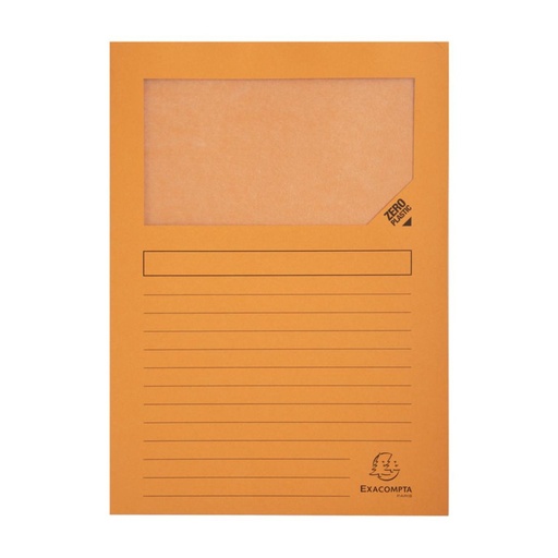 [180822] SUBCARPETAS A4 RECICLADA 120 GR. NARANJA 