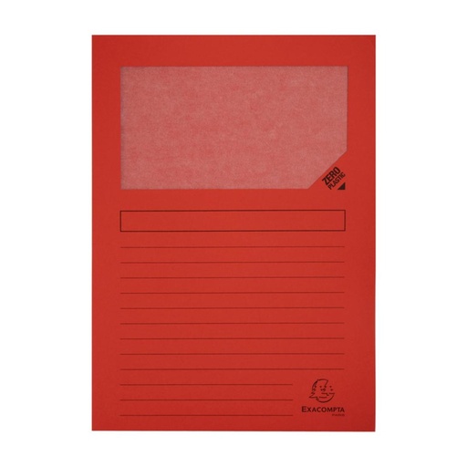[180824] SUBCARPETAS A4 RECICLADA 120 GR. ROJO 