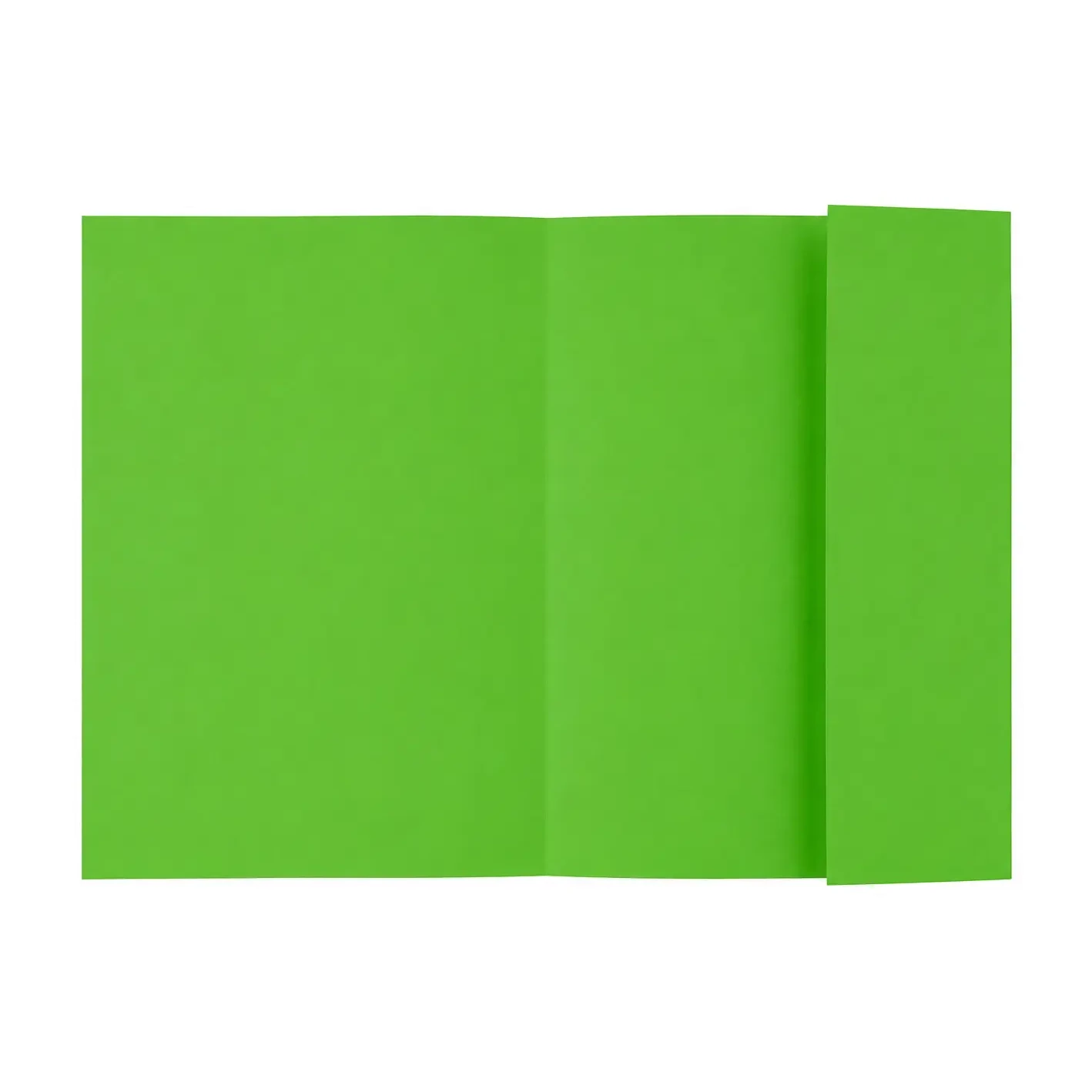 [180806] SUBCARPETAS 1 SOLAPA 210GR A4 VERDE