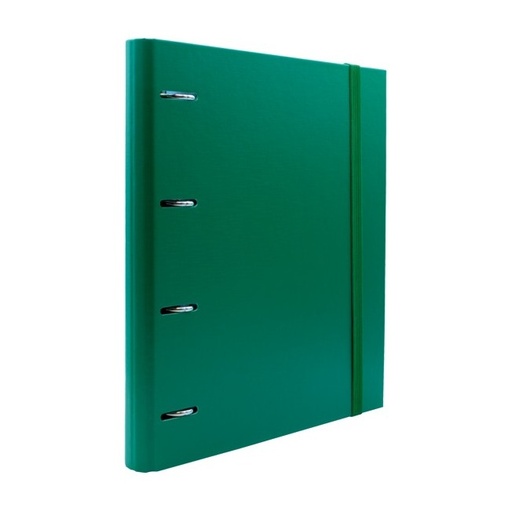 [209354] CARPEBLOCK 4 ANILLAS RAYLU PAPER A4 VERDE