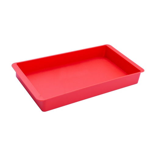 [650327] BANDEJA ROJO RECTANGULAR MULTIUSO 247X125X30MM