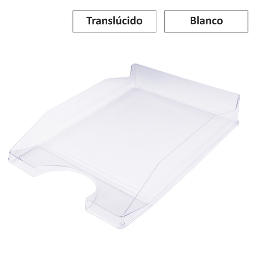 [180357] BANDEJA TRANSPARENTE APILABLE 350X250X65MM