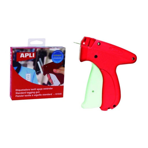 [247719] APLI PISTOLA ETIQUETADORA TEXTIL PARA TEJIDOS GRUESOS CON AGUJA