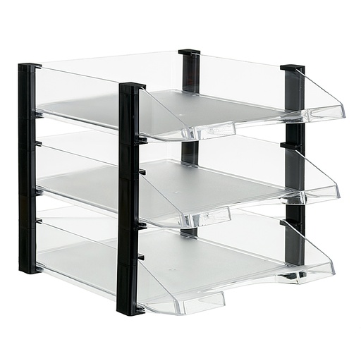 [208019] SET DE 3 BANDEJAS DE CON ELEVADORES JUMBORACK ARCHIVO2000
