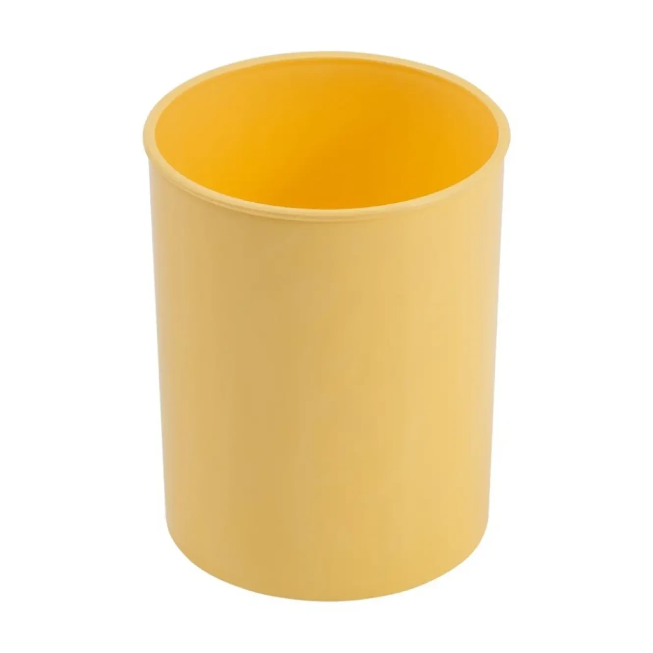 [700249] CUBILETE PORTALAPICES AMARILLO OPACO FAIBO  PLÁSTICO