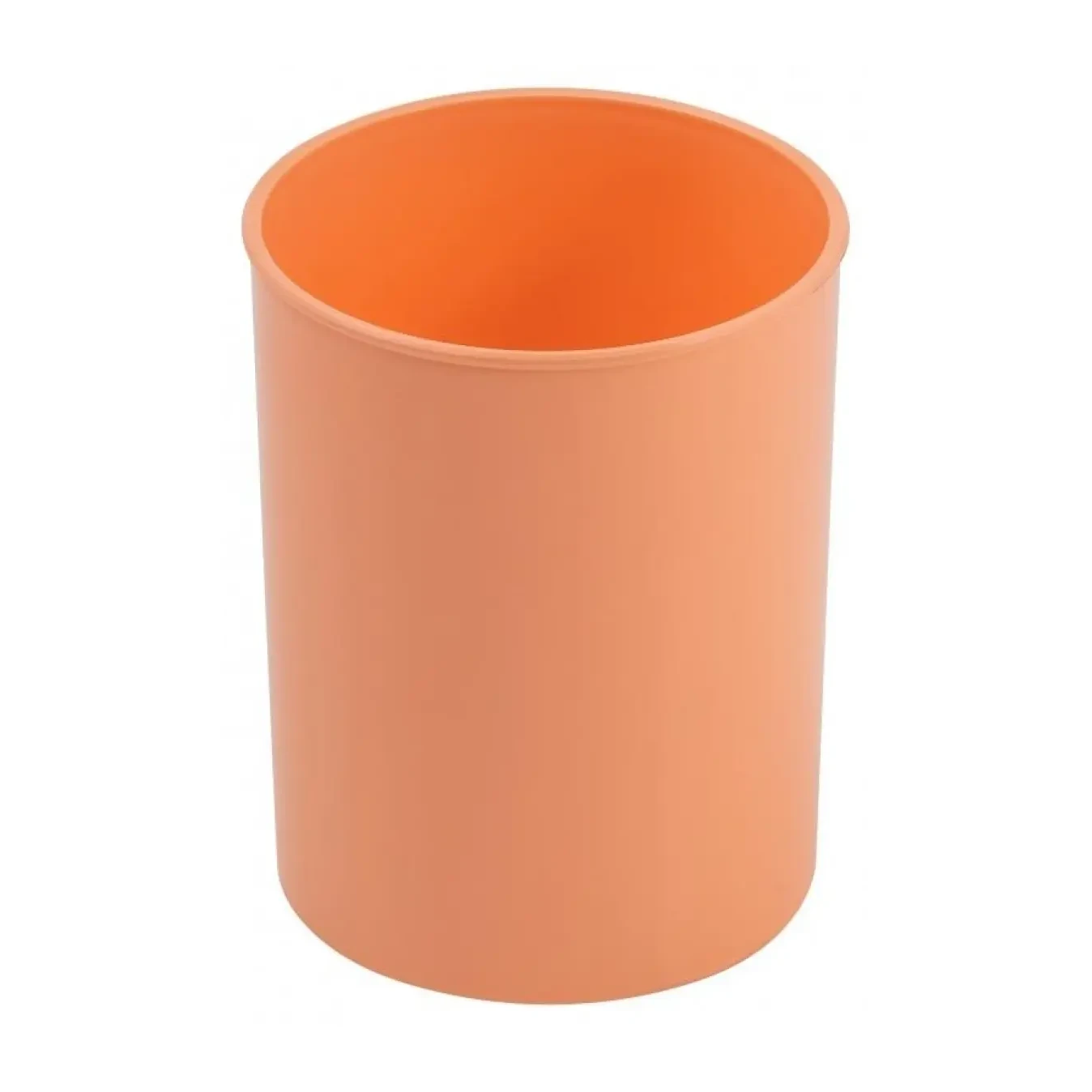 [700251] CUBILETE PORTALAPICES NARANJA OPACO FAIBO  PLÁSTICO