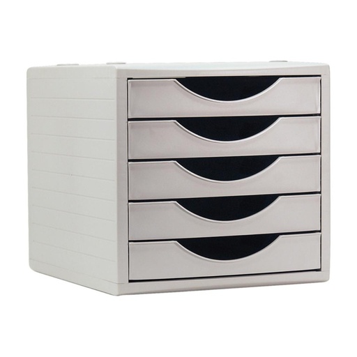 [260496] MÓDULO ARCHIVOTEC CON 5 CAJONES GRIS