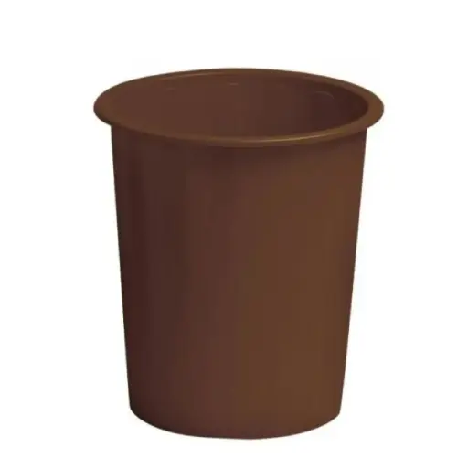 [040441] PAPELERA FAIBO DE PLÁSTICO 14L MARRON 