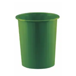PAPELERA FAIBO DE PLÁSTICO 14L VERDE 