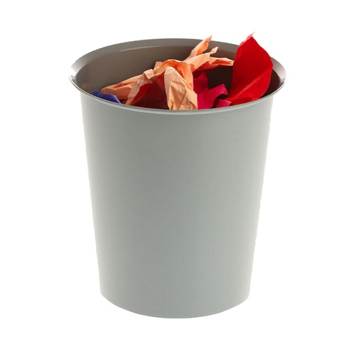 [069837] PAPELERA SOSTENIBLE GRIS ARCHIVO 2000 ECOGREEN 18 LITROS