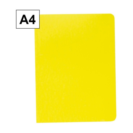 [180004] SUBCARPETAS A4 DE CARTULINA 180GR AMARILLO  RAYLU