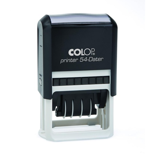 [069071] SELLO FECHADOR AUTOMÁTICO COLOP DATER RECTANGULAR P-54 40X50 MM