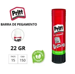 PEGAMENTO PRITT BARRA 22 GRAMOS