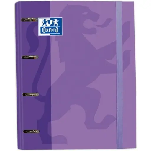 [650110] CARPEBLOCK 4 ANILLAS OXFORD A4 MALVA