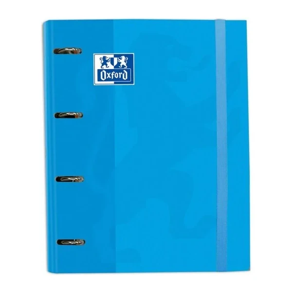 [650041] CARPEBLOCK 4 ANILLAS OXFORD A4 TURQUESA