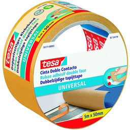 CINTA ADHESIVA TESA DOBLE CARA 50 MM X 5 M 
