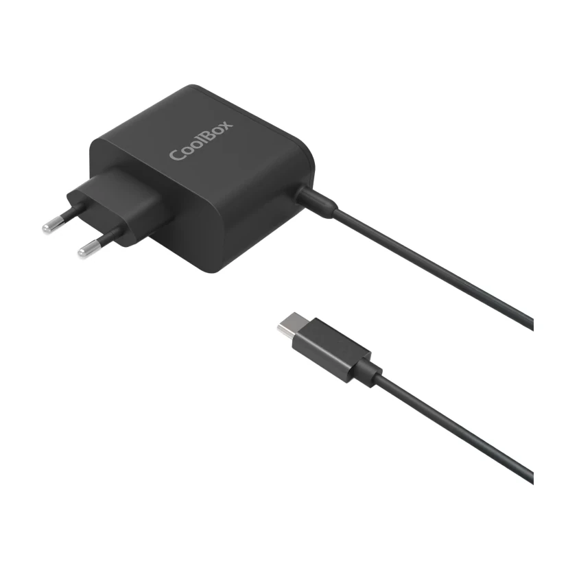 [170098] CARGADOR COOLBOX PORTÁTIL UNIVERSAL USB-C 65W GAN