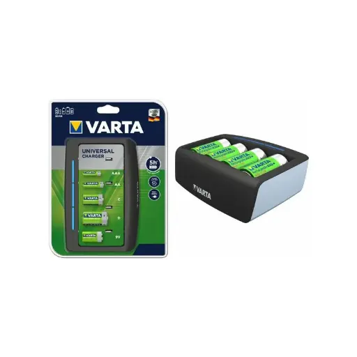 [120544] CARGADOR RÁPIDO POWEROWL LCD PARA PILAS AA / AAA Ni-MH