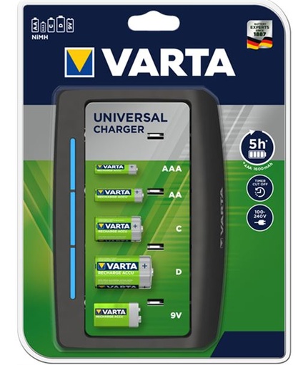 [120544] CARGADOR RÁPIDO POWEROWL LCD PARA PILAS AA / AAA Ni-MH