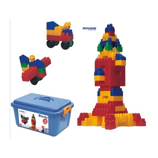 [825906] BLOCKS – SET DE CONSTRUCCIÓN (120 PIEZAS)