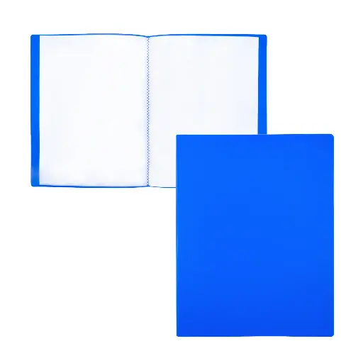 [180858] CARPETA DE FUNDAS RAYLU PAPER PREMIUM A5 20 FUNDAS AZUL
