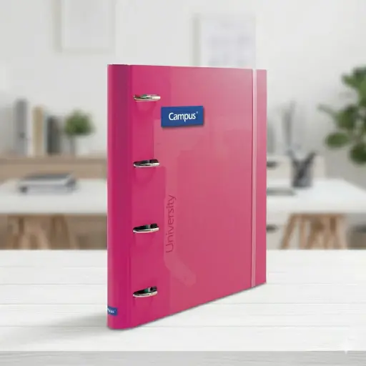 [181346] CARPETA CAMPUS SOFT 4A/35 RECAMBIO FUCSIA