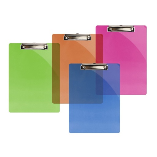 [040223] CARPETA PLÁSTICO A4 CON PINZA BISMARK