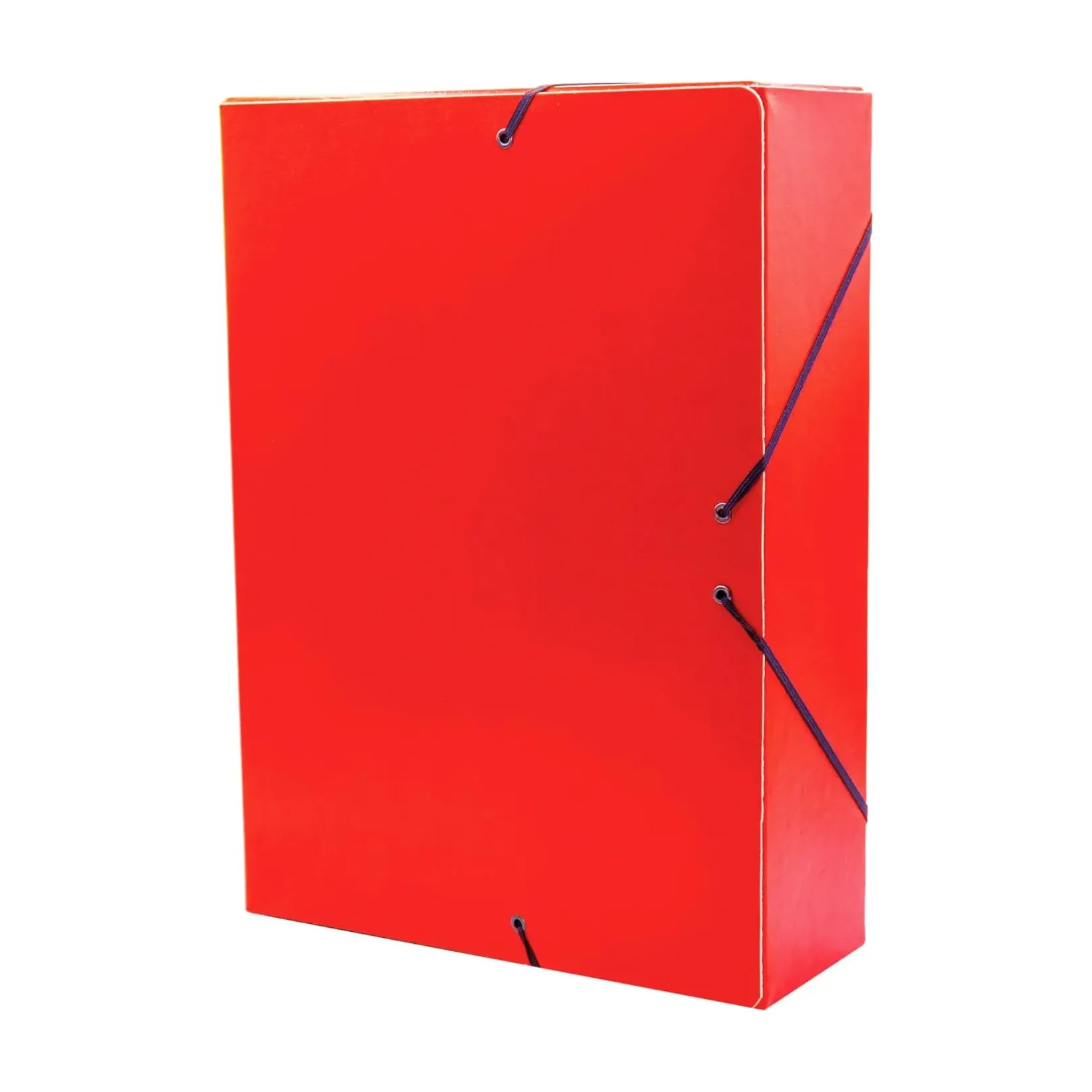 [180172] CARPETA PROYECTO RAYLU PAPER A4 LOMO 90 MM ROJO CIERRE CON GOMAS 